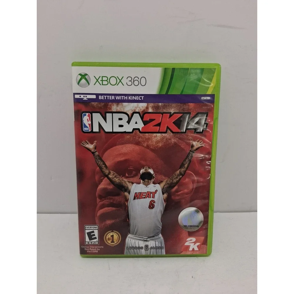 NBA 2K14 Xbox 360 LeBron James Sports Basketball Game Microsoft Kinect Ready